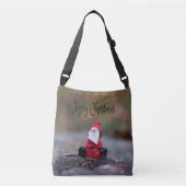 Kute Little Santa Clause Merry Kerstry Crossbody Tas (Voorkant)