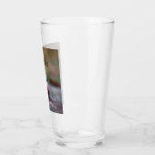 Kute Little Santa Clause Merry Kerstry Glas (Links)
