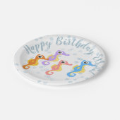 Kute Little Seapaarden Paper Bord (Gekanteld)