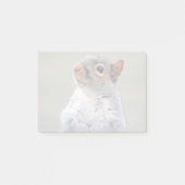 Kute Little Soft and Fluffy Grey Squirrel Post-it® Notes (Voorkant)