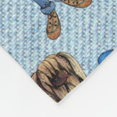 Kute Little Waterverf Gnomen Fleece Deken (Hoek)