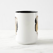 Kute Little Waterverf Pet Pocket Mouse Animal Art Mok (Midden)