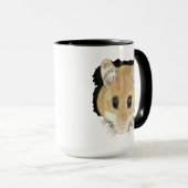 Kute Little Waterverf Pet Pocket Mouse Animal Art Mok (Voorkant rechts)