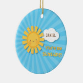 Kute Little You are my Sunshine Ornament (Rechts)