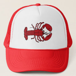 Kute Lobster Nautical Bandvrachtwagen — hoed Trucker Pet