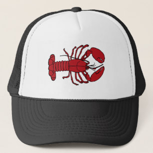 Kute Lobster Nautical Bandvrachtwagen — hoed Trucker Pet