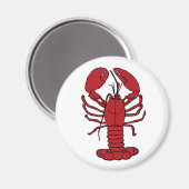 Kute Lobster Nautical strand fles opener Magneet (Voorkant / Achterkant)