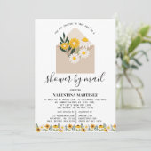 Kute long Distance Spring Floral Baby shower Kaart (Staand voorkant)