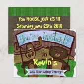 Kute los en beer kaart (Voorkant / Achterkant)