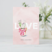 Kute Love and Heart Kinder Classroom Valentijn Car (Staand voorkant)