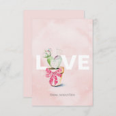 Kute Love and Heart Kinder Classroom Valentijn Car (Voorkant / Achterkant)