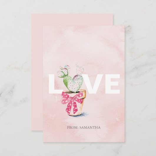 Kute Love and Heart Kinder Classroom Valentijn Car (Voorkant / Achterkant)