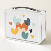 Kute Love Heart Drawing Heart Heart Kunstkunst Des (Achterkant)