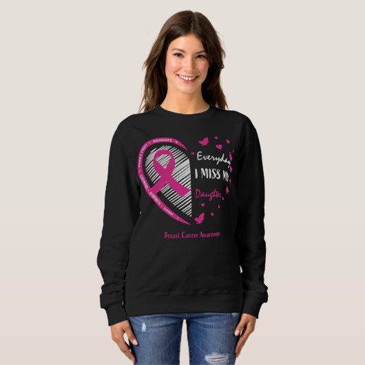 Kute Loving Memory Daughter Pink| CadeauT-shirt Trui (Voorkant volledig)