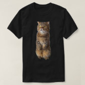 Kute Lu-stand ( Kittisaurus ) T-shirt (Design voorkant)