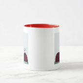 Kute luibugs en mistletoe mok (Midden)