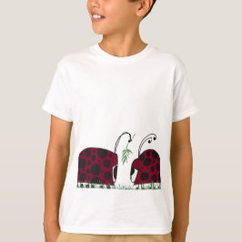 Kute luibugs en mistletoe t-shirt