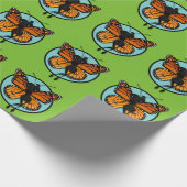 KUTE MAARCH BUTTERFLY MATTE WRAPPING PAPIER (Hoek)