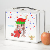 Kute Magic Fairy and Stars on White (In situ)