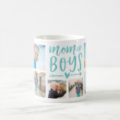 Kute mama van Boys Foto Collage Koffiemok (Center)