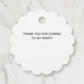 Kute mammie en Baby Regenboogregenboog Baby shower Bedankjes Labels (Achterkant)