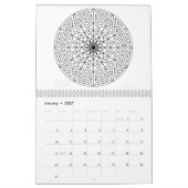 Kute mandala-kleurboek Agenda Kalender (Jan 2027)