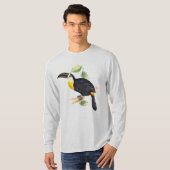 Kute mannen overhemden t-shirt (Voorkant volledig)