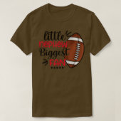 Kute Matching Football Family Little Nephew Bigges T-shirt (Design voorkant)