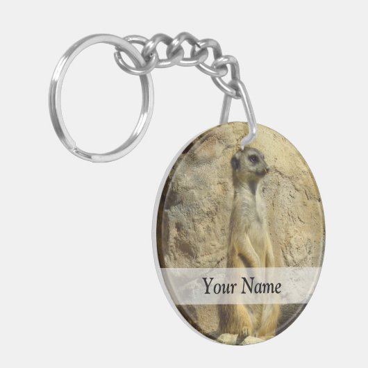 Kute meerfoto sleutelhanger (Voorkant Links)