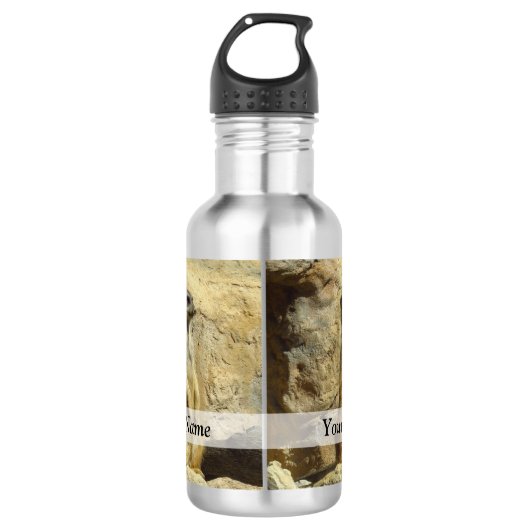 Kute meerfoto waterfles  (Voorkant)