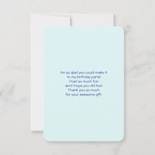 Kute Mermaid Riding a Dolphin under Zee Bedankkaart (Achterkant)