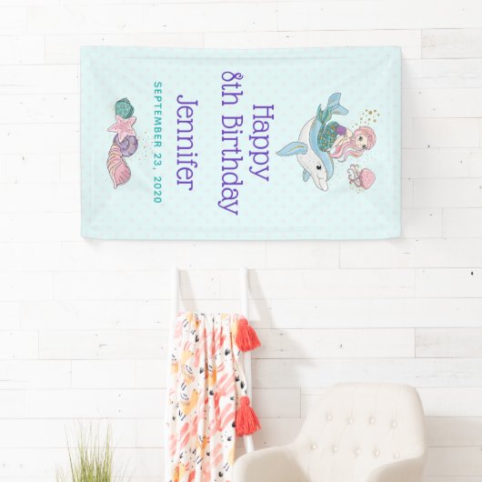 Kute Mermaid Riding a Dolphin under Zee Spandoek (Insitu)