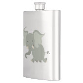 Kute Merry Cartoon Elephant Classic Flastic Heupfles (Links)