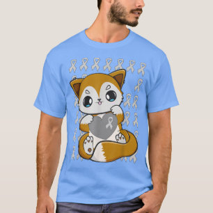 Kute met lint voor gevoeligheid voor dyslesie 825 t-shirt