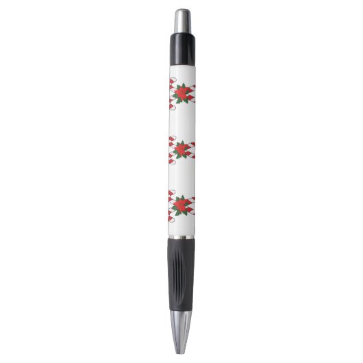 Kute Minimalist Kerstmis en Nieuwjaar Happy Pen (Voorkant Verticaal)