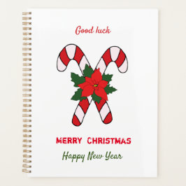 Kute Minimalist Kerstmis en Nieuwjaar Happy Planner