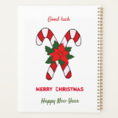 Kute Minimalist Kerstmis en Nieuwjaar Happy Planner (Achterkant)