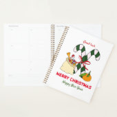 Kute Minimalist Kerstmis en Nieuwjaar Happy Planner (Display)