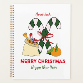 Kute Minimalist Kerstmis en Nieuwjaar Happy Planner