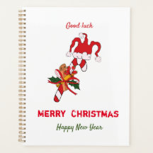 Kute Minimalist Kerstmis en Nieuwjaar Happy