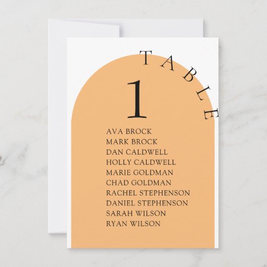 Kute minimumaantal zitplaatsen kaart (Voorkant)