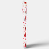 Kute Modern minimalist kerstboombos Case-Mate iPhone Case (Achterkant / Links)