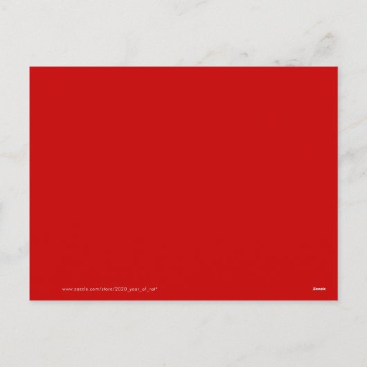 Kute moderne tijgerjaars groet in Vietnamese HPC Feestdagenkaart (Achterkant)