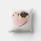 Kute moeder- en baby tamandua-kleuterkussen kussen (Voorkant)