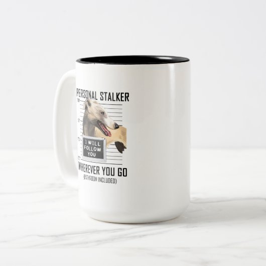 Kute Mok voor Hondenliefhebbers met Whippet (Voorkant links)