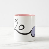 Kute muis Cartoon Lunar Rat Nieuwjaar 2020 2T Mok (Center)