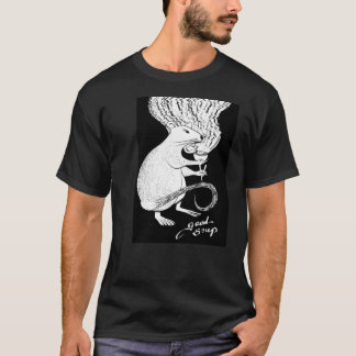 Kute muis met ramen t-shirt