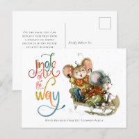 Kute muizen die gingle in de weg staan Glitter