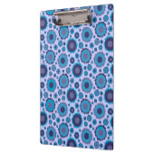 Kute multi-blue kleuren zonnepanelen klembord (Links)