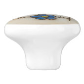 Kute naaigaricus Button keramische knop (Zijkant)